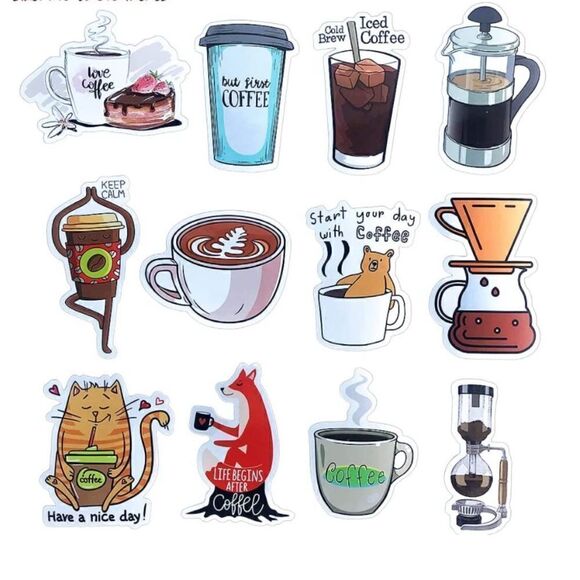 50pc Vinyl Sticker Set  - Picture 3 of 5